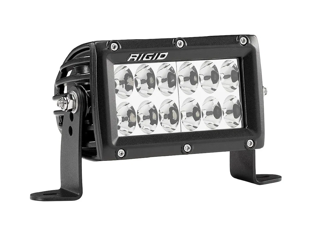 173613 – RIGID IND Driving/ Fog Light, LED Bulb 8 Clear LED 4 Inch Length 90 Watt Bulbs Amp Draw 6.43 AMP Driving Bea...